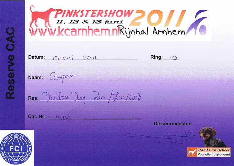 CAC punt Casper