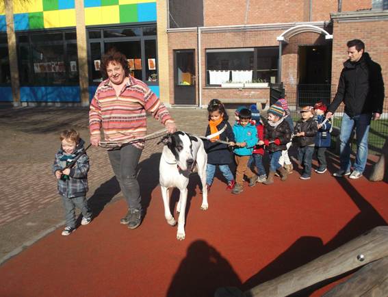 Met casper op wandel